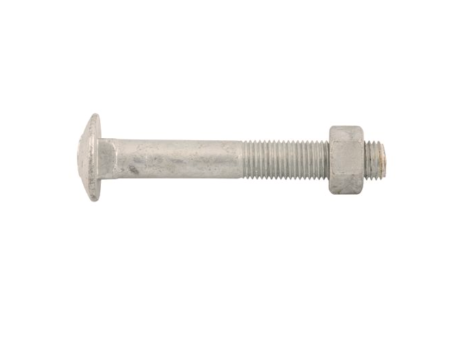 M16 X 150MM CUP HEAD BOLT & NUT - GAL